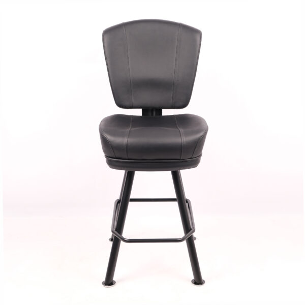 28” black swivel chair - Image 5